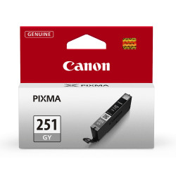 Canon® CLI-251 Gray Ink Tank, 6517B001