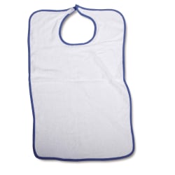 Medline Clothing Protectors, 21" x 33", White, Pack Of 12