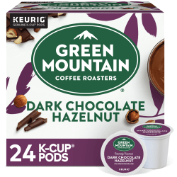 Green Mountain Coffee® Single Serve K-Cup® Pods, Dark Chocolate Hazelnut, Medium Roast, Pack Of 24 Pods