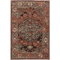 Linon Paramount Area Rug, 8' x 10', Nain Red/Beige