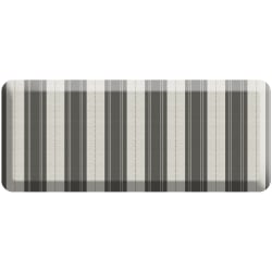 GelPro Designer Comfort Polyurethane Anti-Fatigue Mat For Hard Flooring, 20" x 48", Taylor Gray