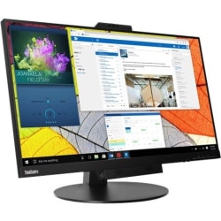 Lenovo ThinkCentre TIO27 27" Class Webcam WQHD LCD Monitor - 16:9 - Black - 27" Viewable - In-plane Switching (IPS) Technology - WLED Backlight - 2560 x 1440 - 16.7 Million Colors - 350 Nit - 4 ms - 60 Hz Refresh Rate - HDMI - DisplayPort