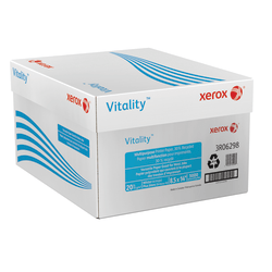 Xerox® Vitality™ Multi-Use Printer & Copy Paper, 10 Reams, White, Legal (8.5" x 14"), 5000 Sheets Per Case, 20 Lb, 92 Brightness, 30% Recycled, FSC® Certified