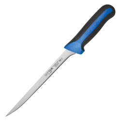 Winco Sof-Tek Fillet Knife, 8", Blue/Black