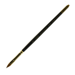 Silver Brush Renaissance Series Short-Handle Paint Brush, 7110S, Size 6, Cat's Tongue, Sable, Multicolor
