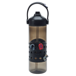 Smash Charms Water Bottle, 25 Oz, Black