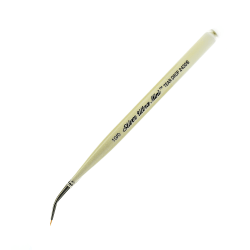 Silver Brush Ultra Mini Series Paint Brush, Size 10, Tear Drop, Taklon Filament, Pearl White