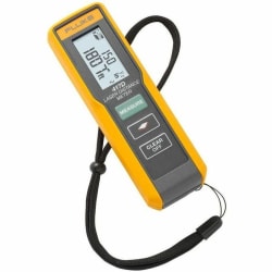 Fluke 417D Laser Distance Meter - Laser Measure - Laser Level - 131 ft - ± 78.7 mil - AAA Battery LCD Display
