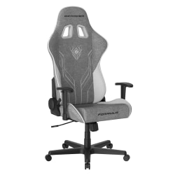 DXRacer Formula Series Gaming Chair, Gray/White, Total Qty 1