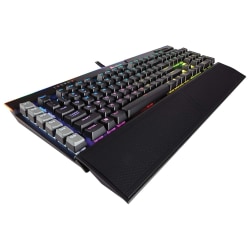 Corsair K95 RGB PLATINUM Mechanical Gaming Keyboard, CHERRY® MX Speed, Black