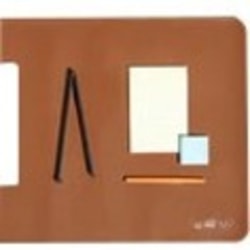 Mobile Pixels PU Leather Desk Mat, 31-1/2" x 15-3/4", Oak Brown