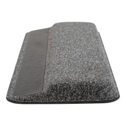 Allsop Premium Plush Angled Keyboard Wrist Rest, Gray, Total Qty 1