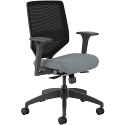 HON® Solve Mid-Back Task Chair, Basalt/Black