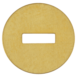 ACCO® Brass Washers, For Fastener Size Nos. 5-9, Box Of 100