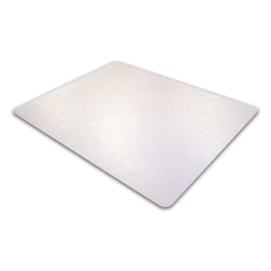 Floortex Ultimat Polycarbonate Chair Mat For Low-/Medium-Pile Carpets Up To 1/2", 48" x 79"