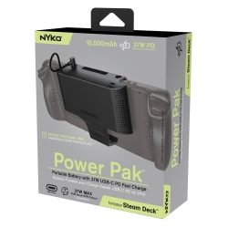 Nyko Power Pak Portable Battery For Steam Deck, Black, NYK89501