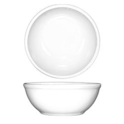 International Tableware Porcelain Nappie Bowls, 16 Oz, European White, Pack Of 36 Bowls