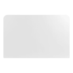 Boss Office Products 36"W Plexiglas® Privacy Panel, Clear