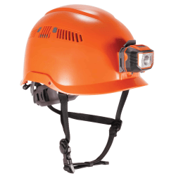 Ergodyne Skullerz 8975LED Class C Safety Helmet With LED Light, Orange