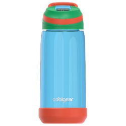 Cool Gear Glide Chugger Water Bottle, 18 Oz, Blue