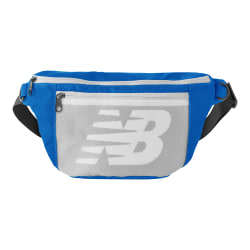 New Balance Core Performance Large Waist Bag, 8-5/16"H x 15-3/4"W x 4-5/16"D, Blue