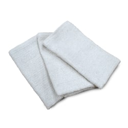 Kitchen Basics Terry Bar Mop Towels, 16" x 19", White, Pallet Of 4,320 Towels