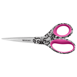 Westcott® Trendsetter Scissors, 8", Pointed, Assorted Colors