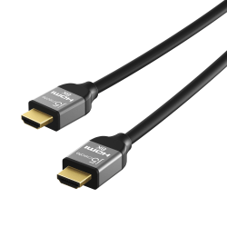 j5create Ultra High-Speed HDMI Cable, 6-6/10’, Black, JDC53