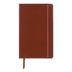 Markings by C.R. Gibson® Bonded Leather Medium Bound Journal, 5" x 7-1/2", College Rule, Assorted Colors