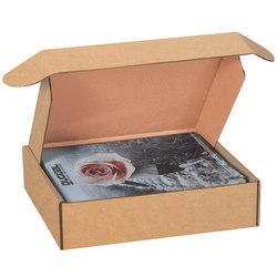 Partners Brand Deluxe Literature Mailers, 12" x 11" x 3", Kraft, Pack Of 50