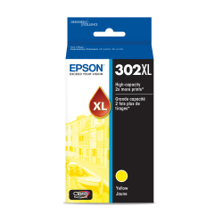 Epson® 302XL Claria® Premium High-Yield Yellow Ink Cartridge, T302XL420-S
