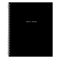 2027 Blue Sky Monthly Reference Notes (2-Year) Notes Safety Wirebound, 8.5x11, 0%, PP, Jan-Dec, RY27