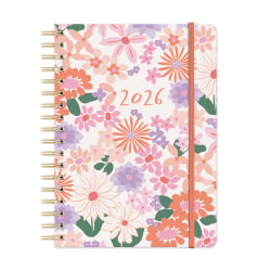 2026 Orange Circle Studio Weekly/Monthly Tri-Tab Planner, 9-5/8" x 7", Secret Garden, January To December, 26506