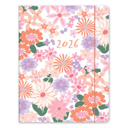 2026 Orange Circle Studio Just Right Monthly Planner, 9-3/4" x 7-1/2", Secret Garden, January To December, 26774