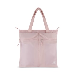 New Balance Dual-Pocket Tote Bag, 16-15/16" x 16-15/16", Pink