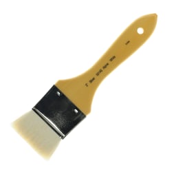 Silver Brush Series 5514S Alpine Paint Brush, 2", Wash Bristle, Goat Hair, Yellow