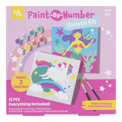Little Yellow Bicycle® Unicorn Paint-by-Number Kit