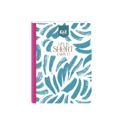 Norma Kiut Composition Notebook, 10-1/2" x 7-1/2", 1 Subject, College Ruled, 200 Sheets, Shapes