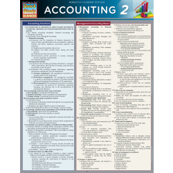 QuickStudy Guide, Accounting 2