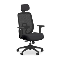 HON Altern Ergonomic Mesh Mid-Back Task Chair, Black