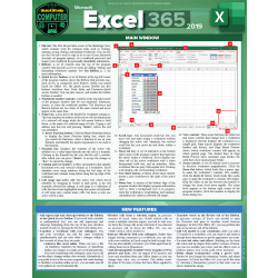 QuickStudy Guide, Microsoft Excel 365 2019