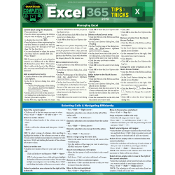 QuickStudy Guide, Excel Tips & Tricks