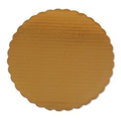 SCT® Cake Circles, 10", Gold, Carton Of 200 Circles
