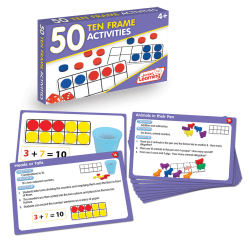 Junior Learning 50 Ten Frame Activities