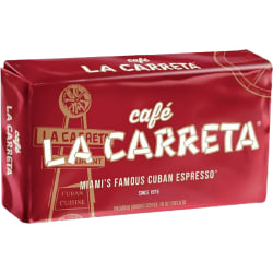 La Carreta Cuban Espresso Ground Coffee Brick Pack, 10 Oz