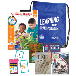 Carson Dellosa Summer Bridge Activities Summer Bridge Essentials Backpack, Grade 4 to 5
