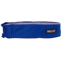 Ergodyne Chill-Its® 6605 High-Performance Headbands, Blue, Pack Of 6 Headbands
