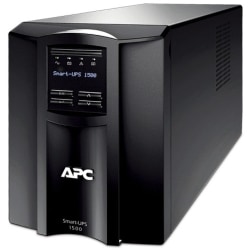 APC by Schneider Electric Smart-UPS 1500VA LCD 100V - Tower - 4 Hour Recharge - 100 V AC Input - 100 V AC Output - SMT1500J