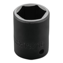 PROTO Torqueplus Impact Socket, 1/2" Drive, 15/16" Opening