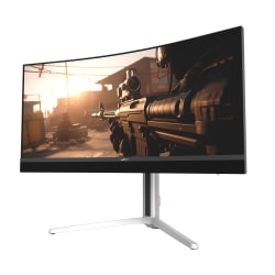 Mobile Pixels 34" Display LED Curved Gaming Monitor
